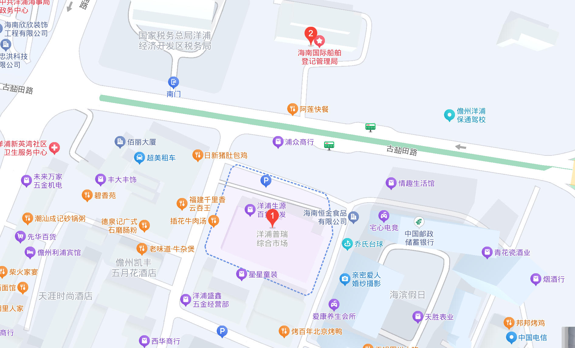 公司位置地图